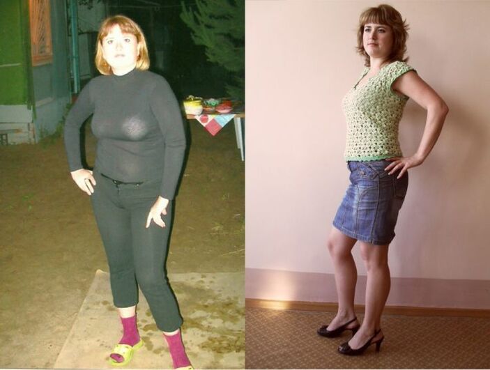 pred a po chudnutí podľa vašej obľúbenej diéty fotka 1