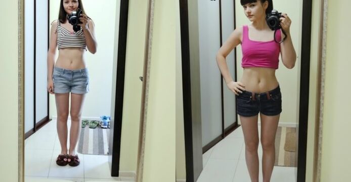 pred a po chudnutí podľa vašej obľúbenej diéty fotka 2